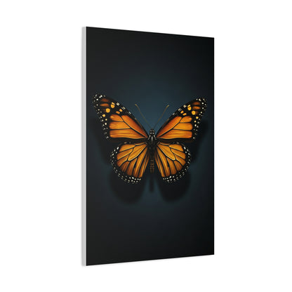 Monarch Butterfly Symmetry Portrait Wall Art & Canvas Prints