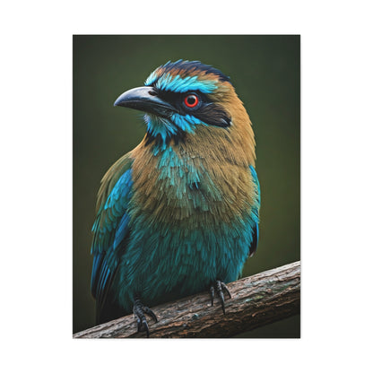 Turquoise-Browed Motmot Wall Art & Canvas Prints