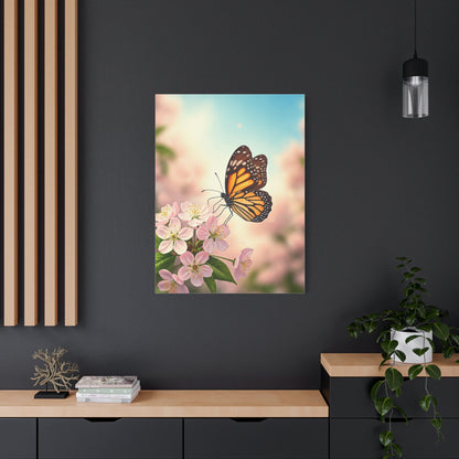 Spring Blossom Butterfly Wall Art & Canvas Prints