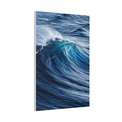 Dynamic Ocean Curl Motion Detail Wall Art & Canvas Print