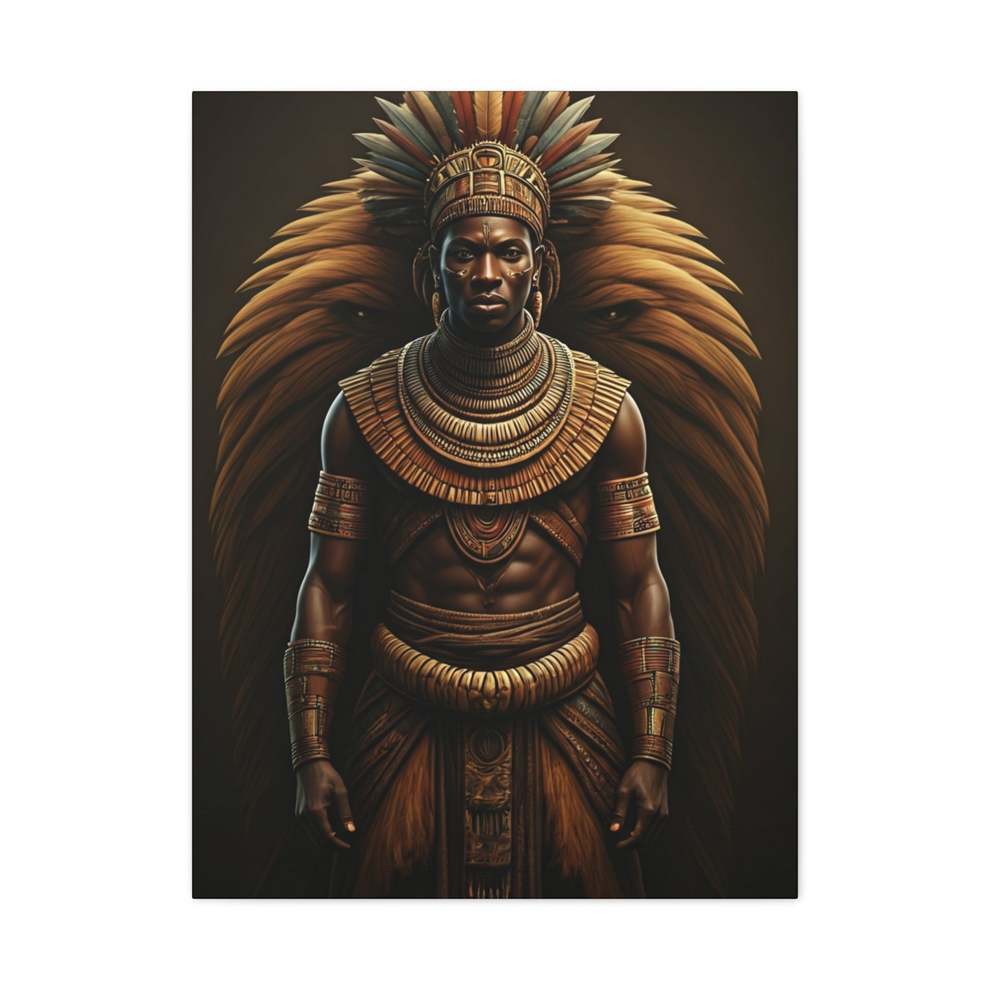 Tribal Royal Guardian Wall Art & Canvas Prints