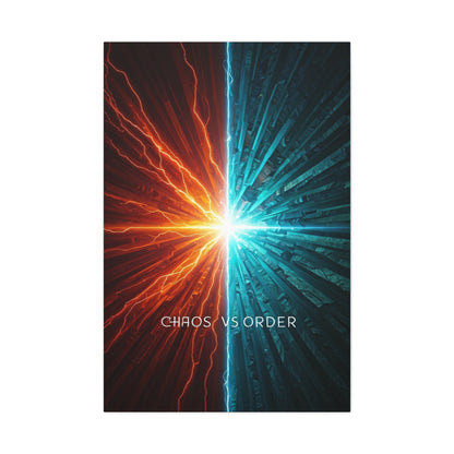 Chaos Versus Order Wall Art & Canvas Prints