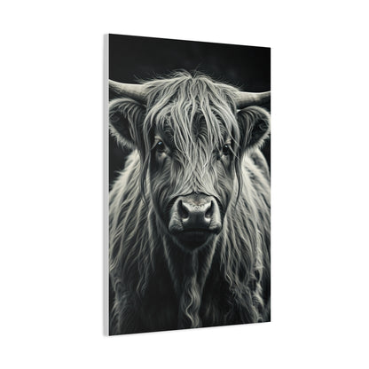 Highland Longhorn Portrait Wall Art & Canvas Prints