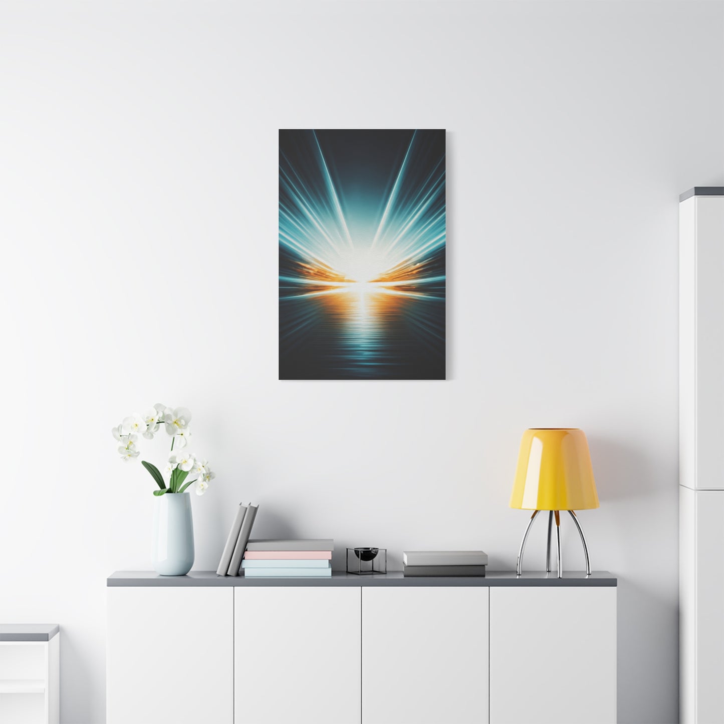 Golden Light Over Water Wall Art & Canvas Prints