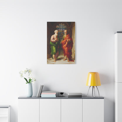 St Peter and St Paul in Cathedral Light Wall Art & Canvas Print