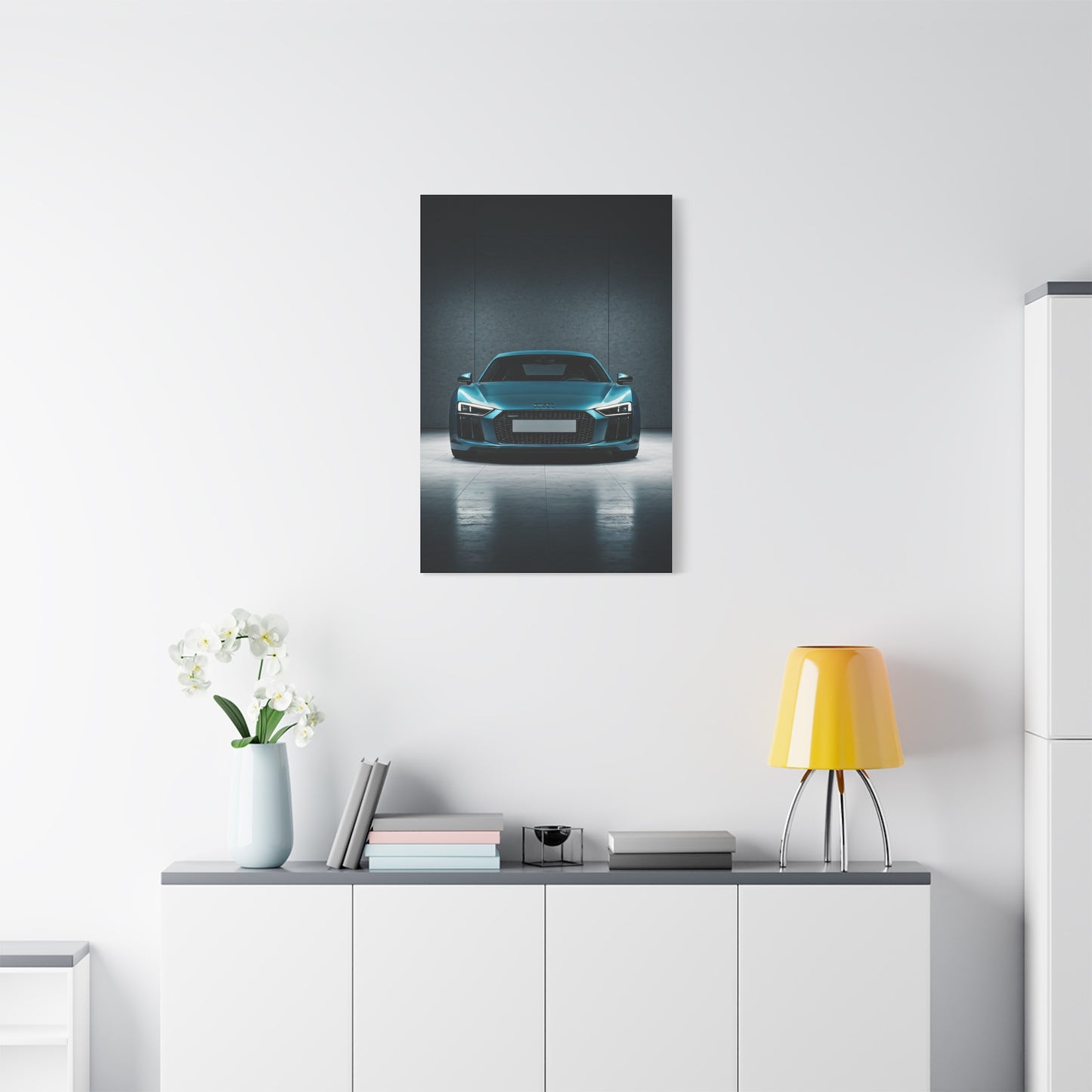 Audi R8 Precision Engineering Showcase Wall Art & Canvas Prints