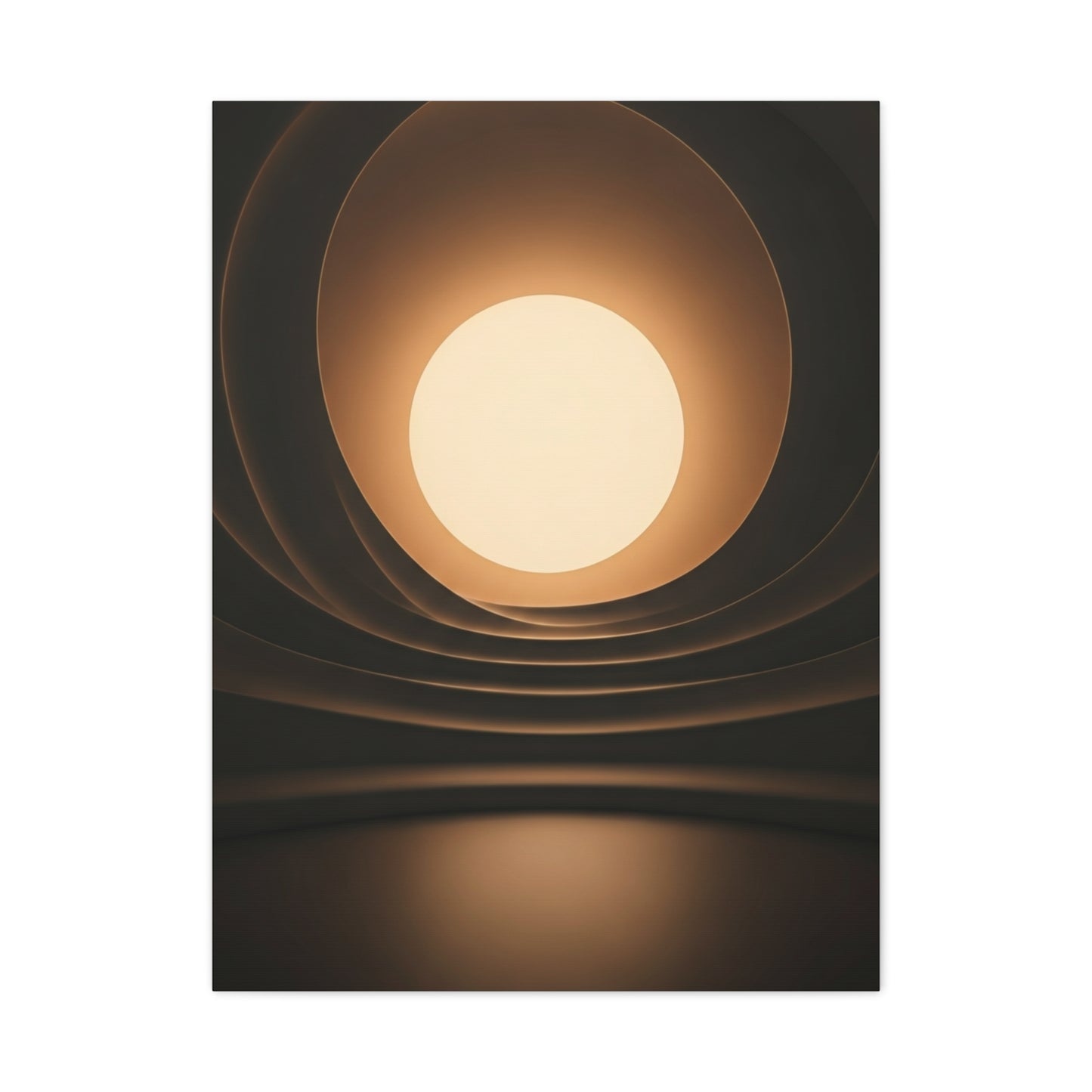 Radiant Sun Orb Reflection Wall Art & Canvas Prints