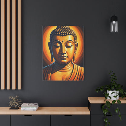 Divine Calm Buddha Close-Up Wall Art & Canvas Prints
