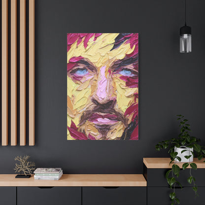 Impasto Expressionist Portrait Wall Art & Canvas Print