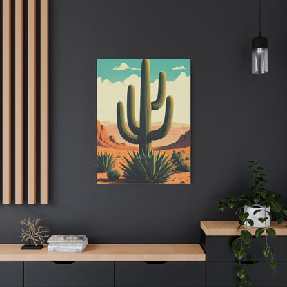 Southwest Saguaro Desert Landscape Wall Art & Canvas Prints