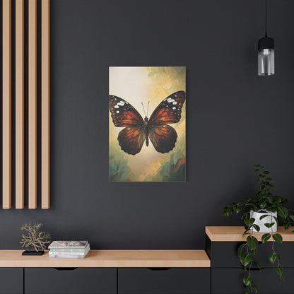 Vintage Nature Butterfly Illustration Wall Art & Canvas Prints