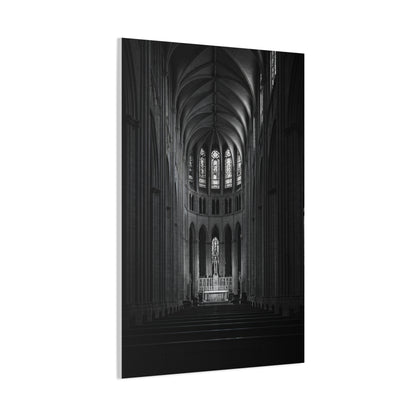 Gothic Cathedral Nave Light Wall Art & Canvas Prints