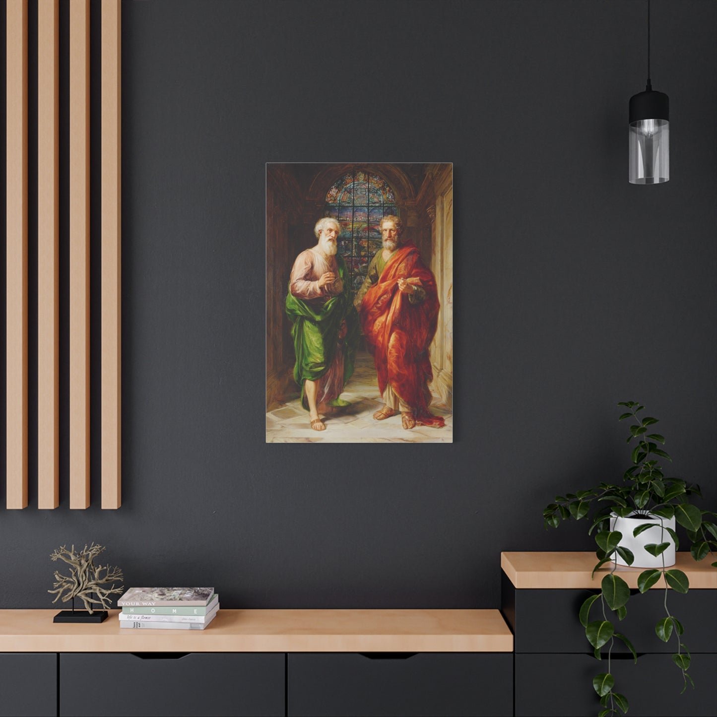 St Peter and St Paul in Cathedral Light Wall Art & Canvas Print