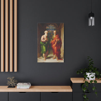 St Peter and St Paul in Cathedral Light Wall Art & Canvas Print