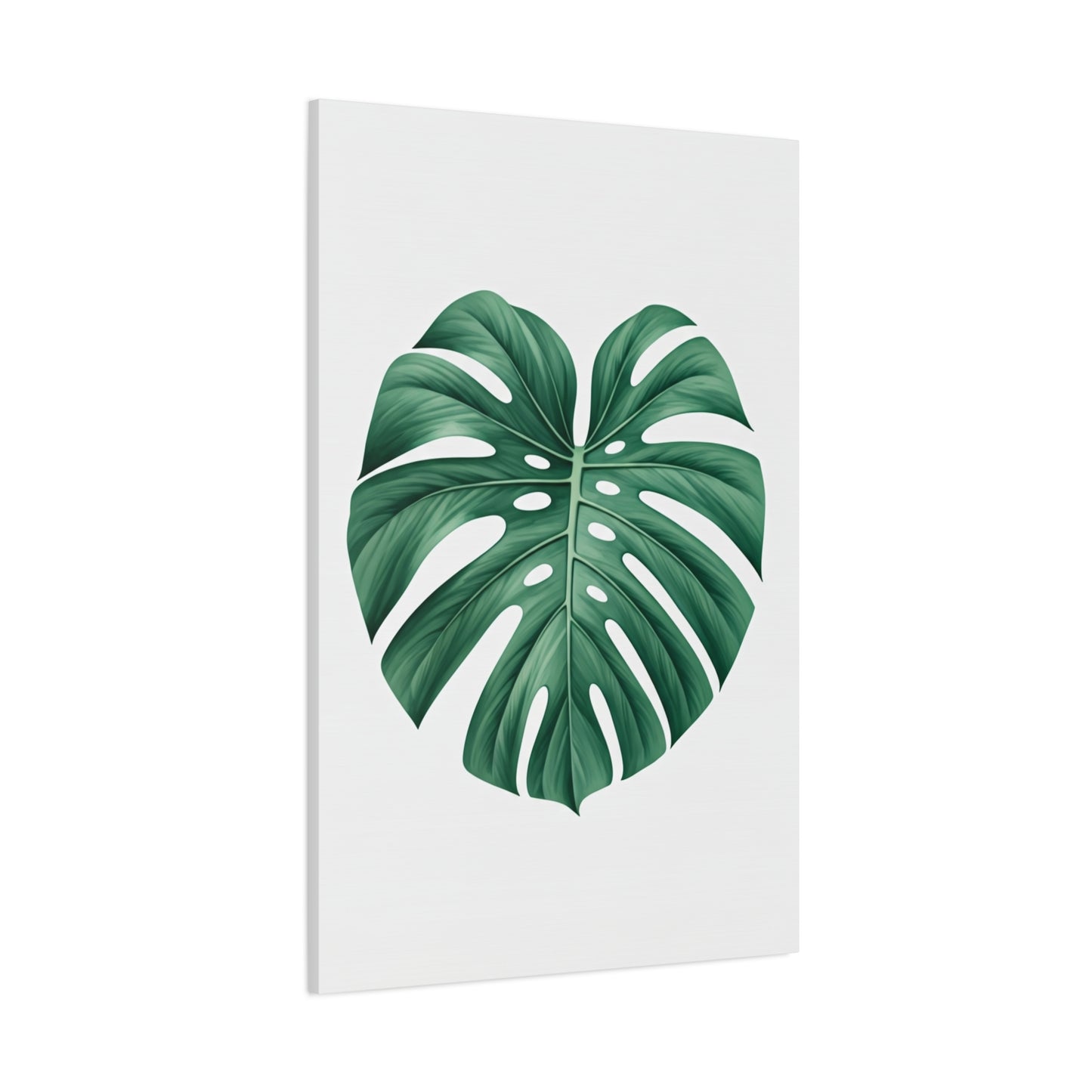 Monstera Leaf Modern Botanical Wall Art & Canvas Prints