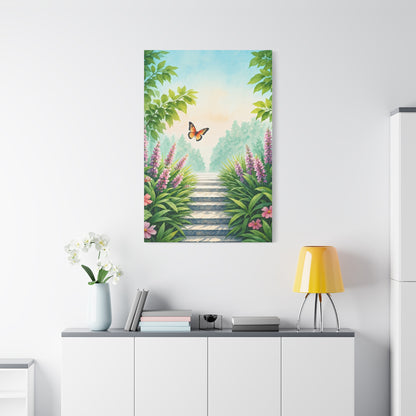 Garden Path Butterfly Dreamscape Wall Art & Canvas Prints