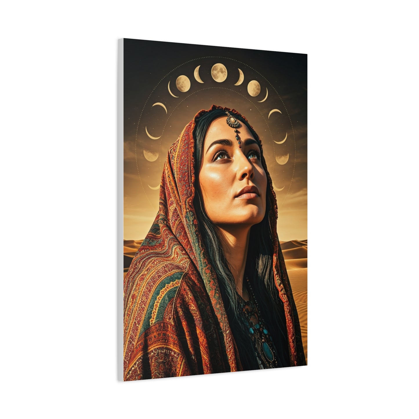 Celestial Bohemian Muse Wall Art & Canvas Prints