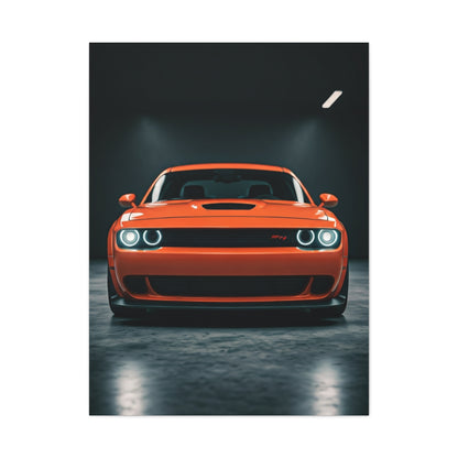 Dodge Challenger Hellcat Wall Art & Canvas Prints