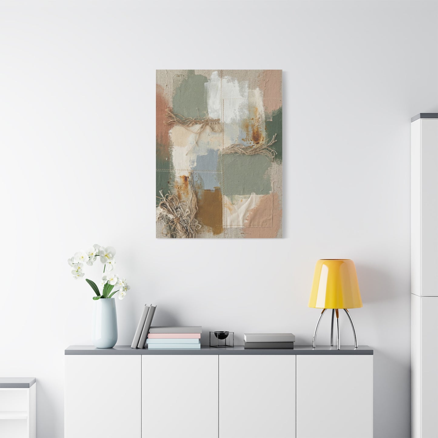 Vivid Contemporary Forest Reflections Landscape Wall Art & Canvas Print