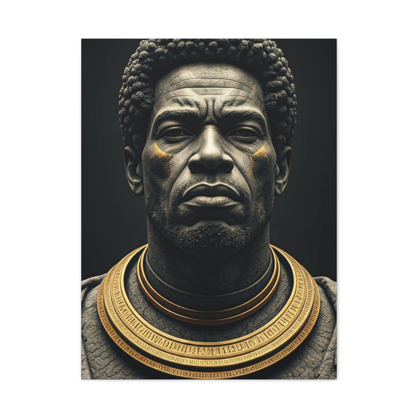 Stone Guardian Legacy Portrait Wall Art & Canvas Prints