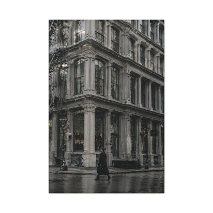 SoHo Cast Iron Corner Study Wall Art & Canvas Print