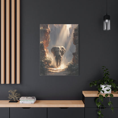 Elephant Canyon Light Passage Wall Art & Canvas Print