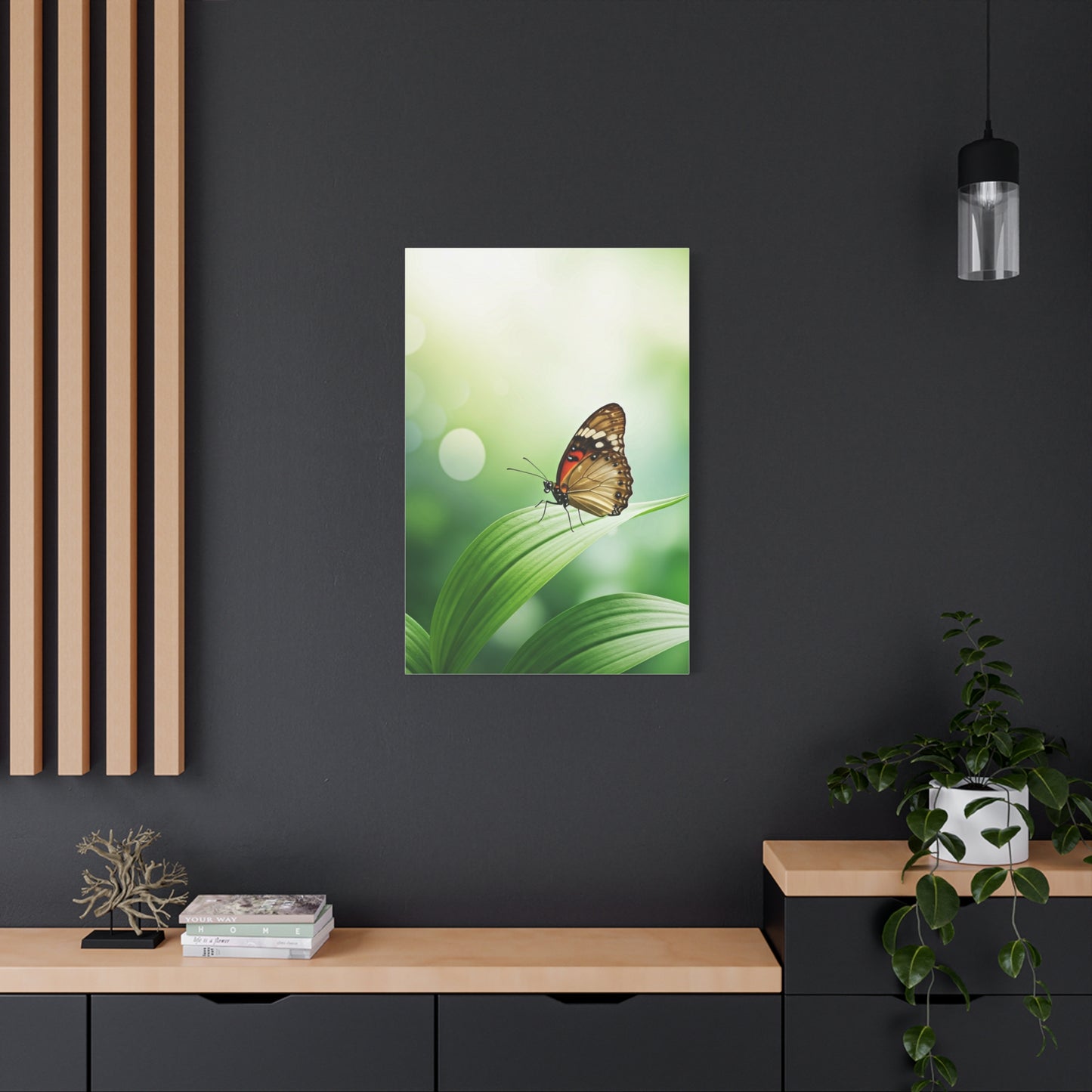 Leaf Rest Butterfly Wall Art & Canvas Prints