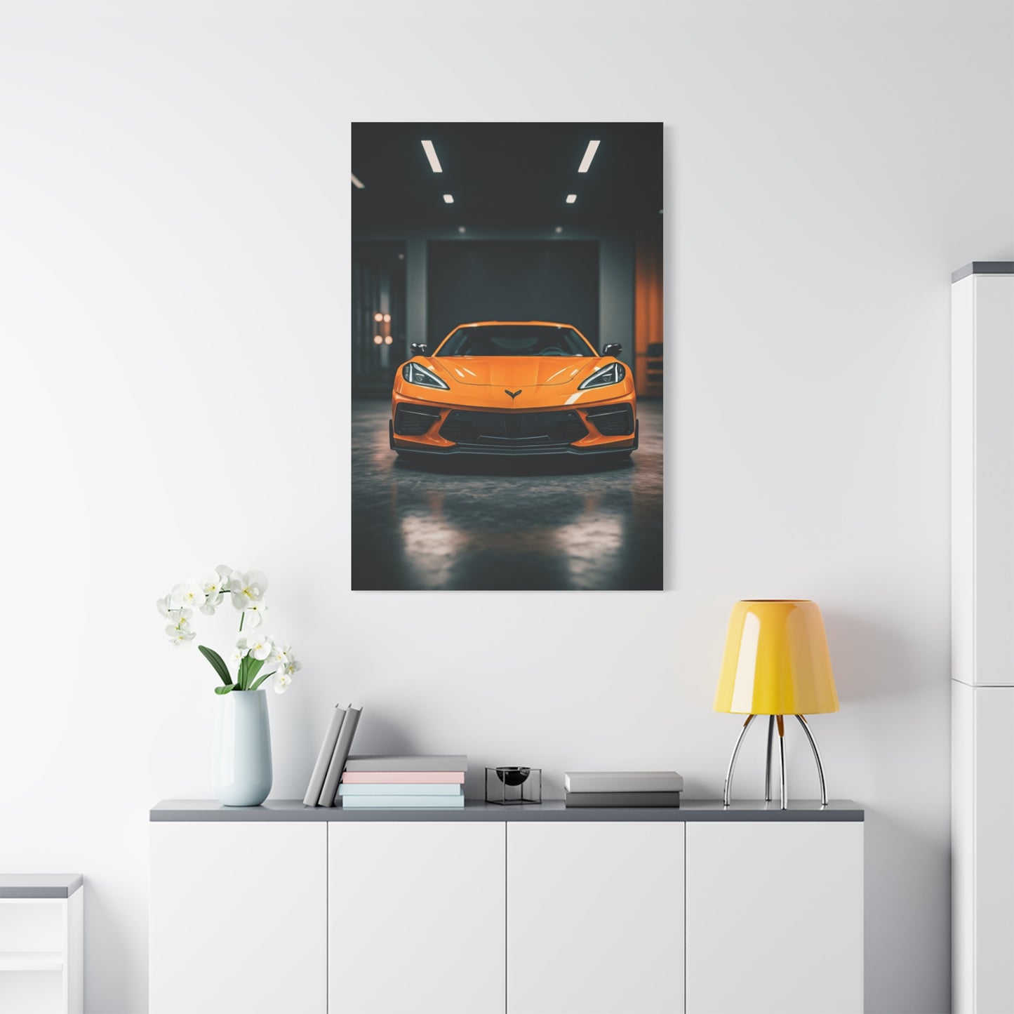 Chevrolet Corvette C8 Factory Delivery Wall Art & Canvas Prints