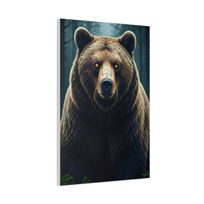 Mystic Ember-Eyed Grizzly Bear Wall Art & Canvas Prints