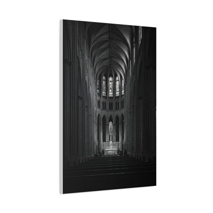 Gothic Cathedral Nave Light Wall Art & Canvas Prints