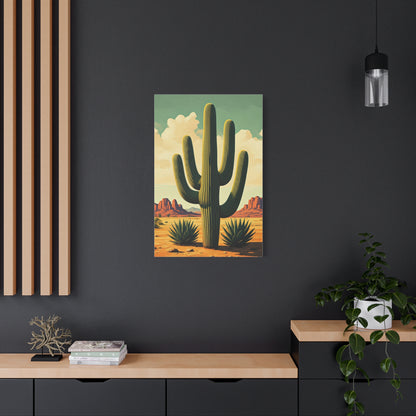 Classic Saguaro Desert Scene Wall Art & Canvas Prints