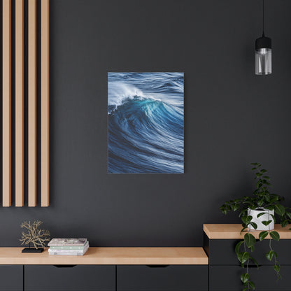 Dynamic Ocean Curl Motion Detail Wall Art & Canvas Print