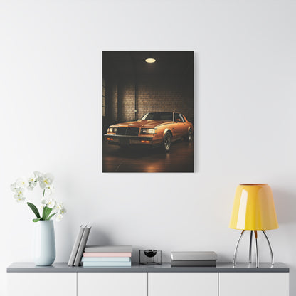 Classic Buick Regal Coupe in Heritage Garage Wall Art & Canvas