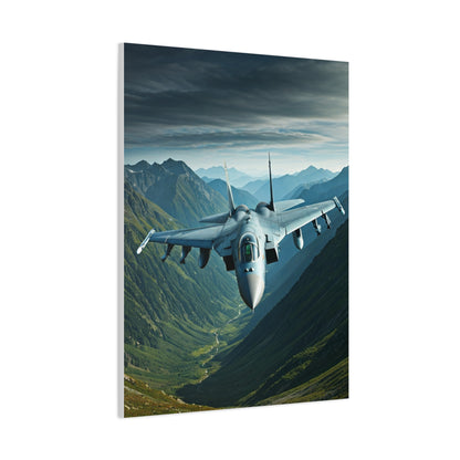 Mountain Valley Jet Patrol Wall Art & Canvas Prints