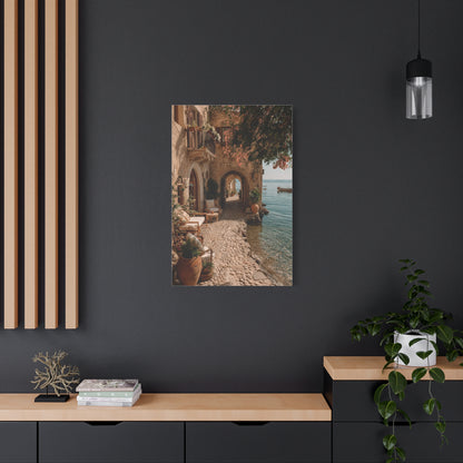 Amalfi Coastal Archway Wall Art & Canvas Print