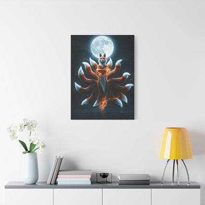 Lunar Fox Spirit Wall Art & Canvas Prints