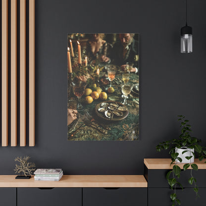 Elegant Dinner Party Table Scene Wall Art & Canvas Print