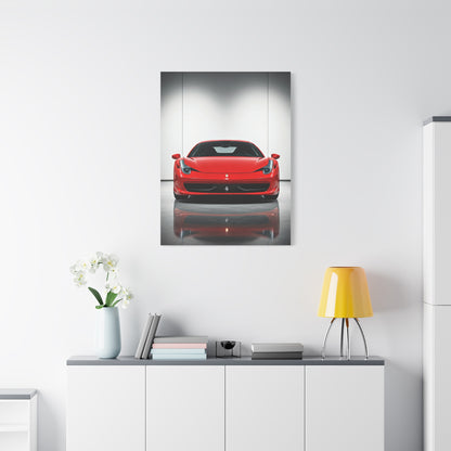 Ferrari 458 Italia Luxury Showroom Wall Art & Canvas Prints