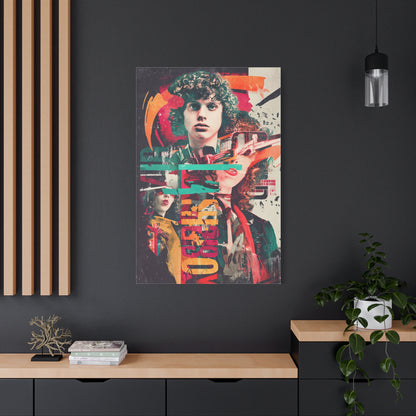 Retro Pop Collage Portrait Wall Art & Canvas Print