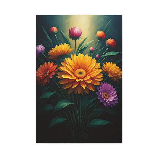 Golden Garden Radiance Wall Art & Canvas Print