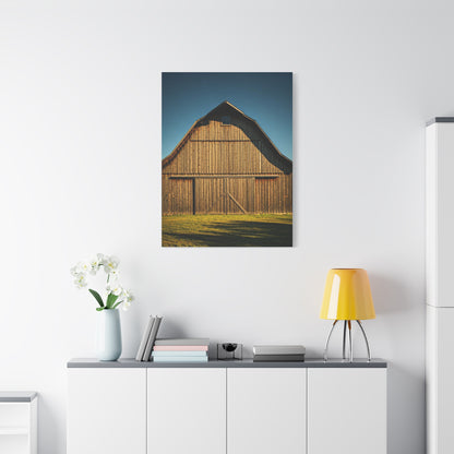 Classic Sunlit Wooden Barn Wall Art & Canvas Prints.