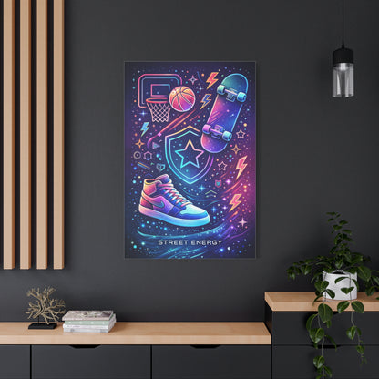 Street Energy Urban Culture Wall Art & Canvas Print