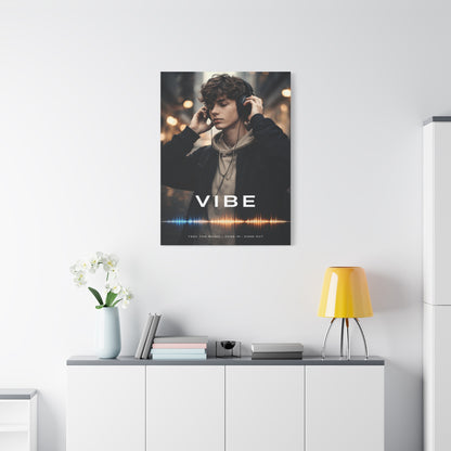 Vibe Music Poster Wall Art & Canvas Print