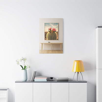 Barrel Cactus Desert Bloom Gallery Wall Art & Canvas Prints