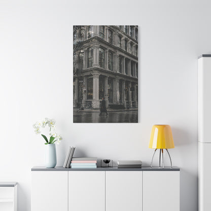 SoHo Cast Iron Corner Study Wall Art & Canvas Print