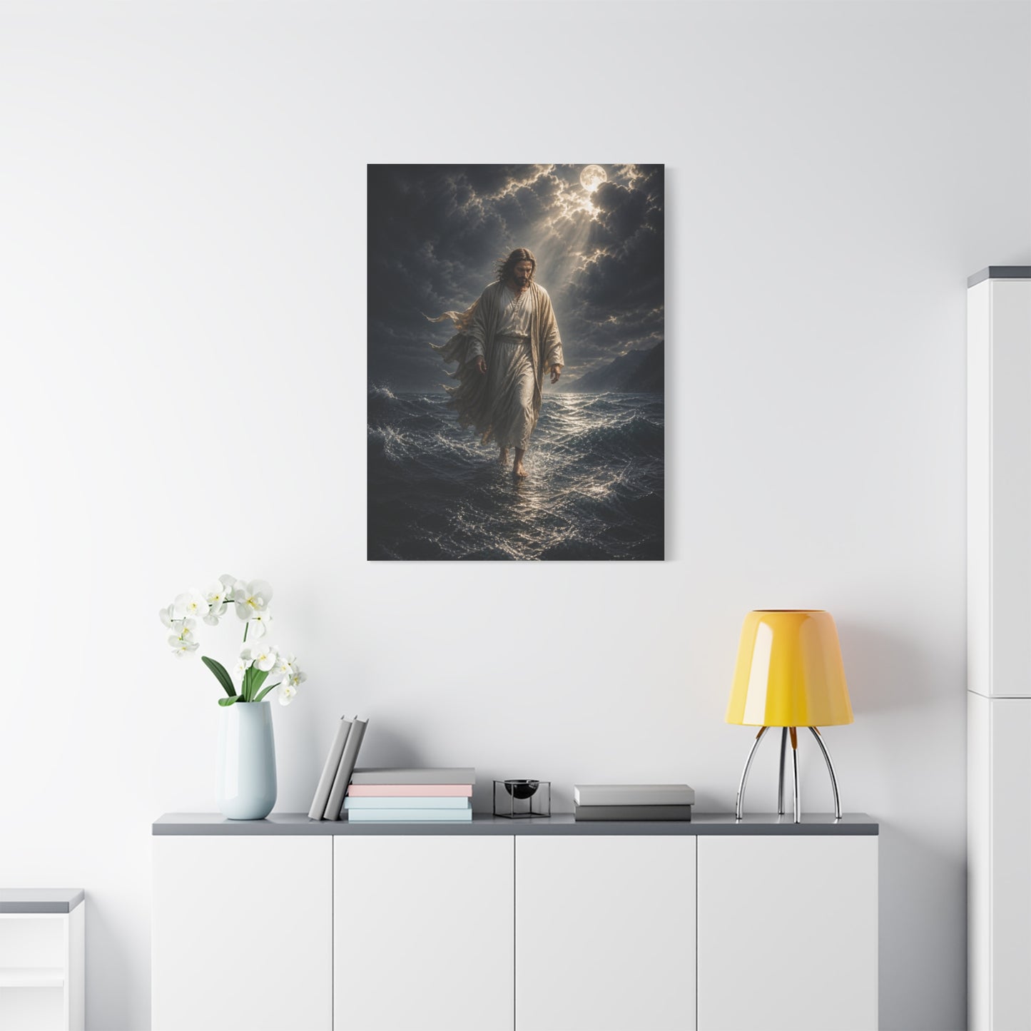 Jesus Walking on Water Wall Art & Canvas Print