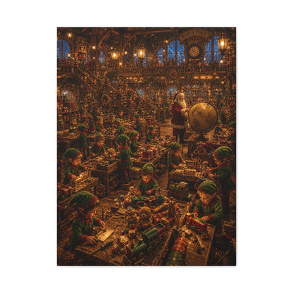 Grand North Pole Workshop Wall Art & Canvas Print