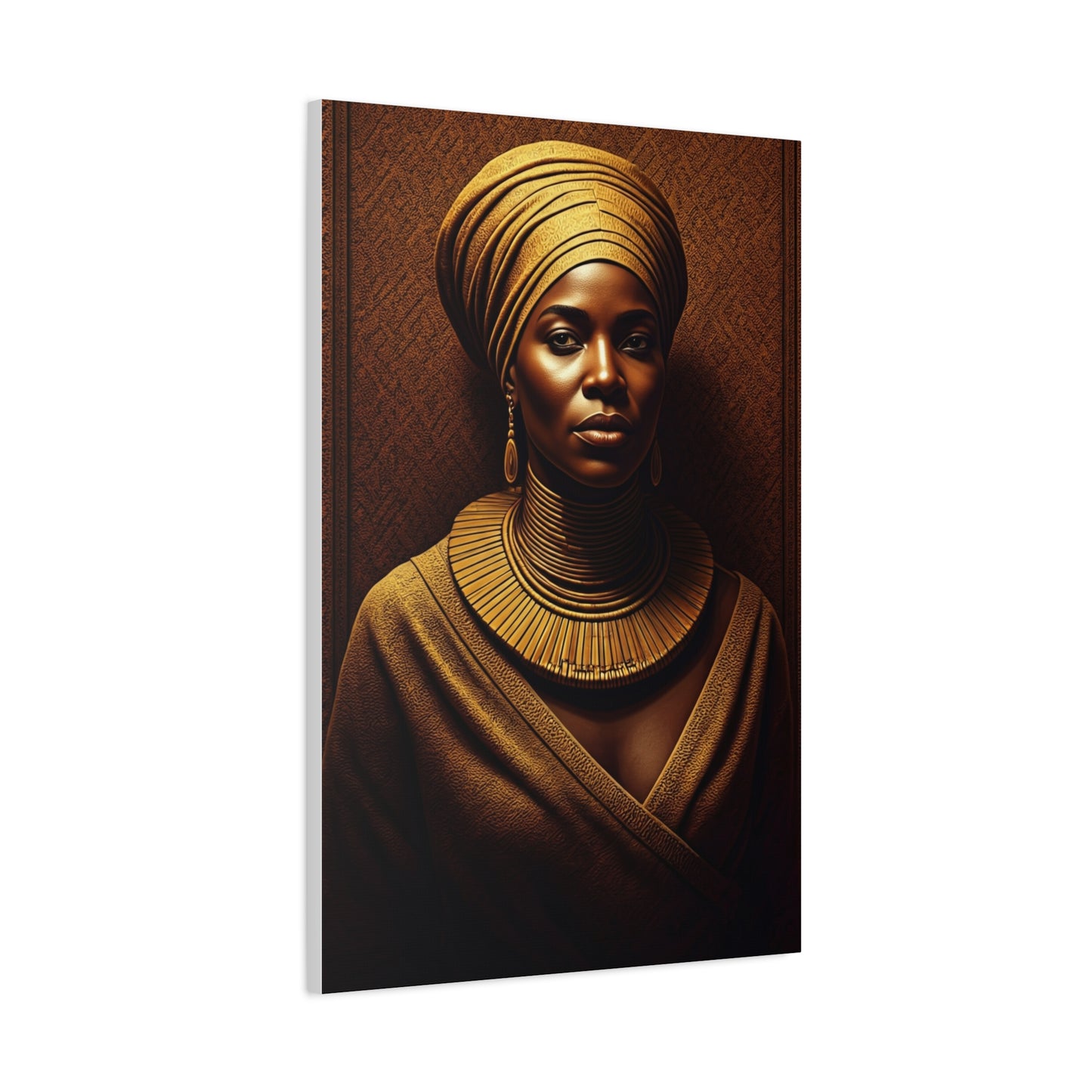 Bronze Heritage Queen Portrait Wall Art & Canvas Prints