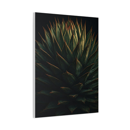 Emerald Agave Close-Up Wall Art & Canvas Prints