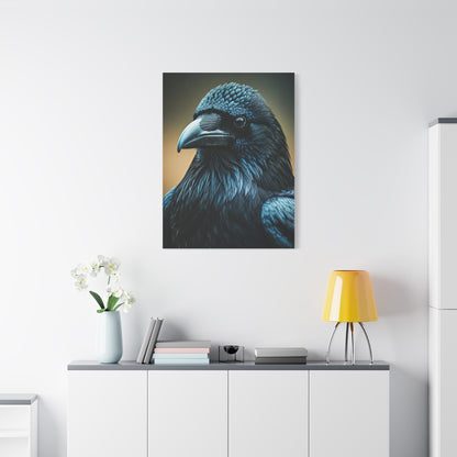 Midnight Raven Portrait Wall Art & Canvas Prints